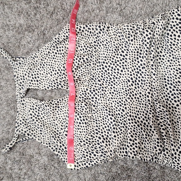 Ellen Tracy ruched keyhole one piece swimsuit - 8 - leopard print - Picture 6 of 9